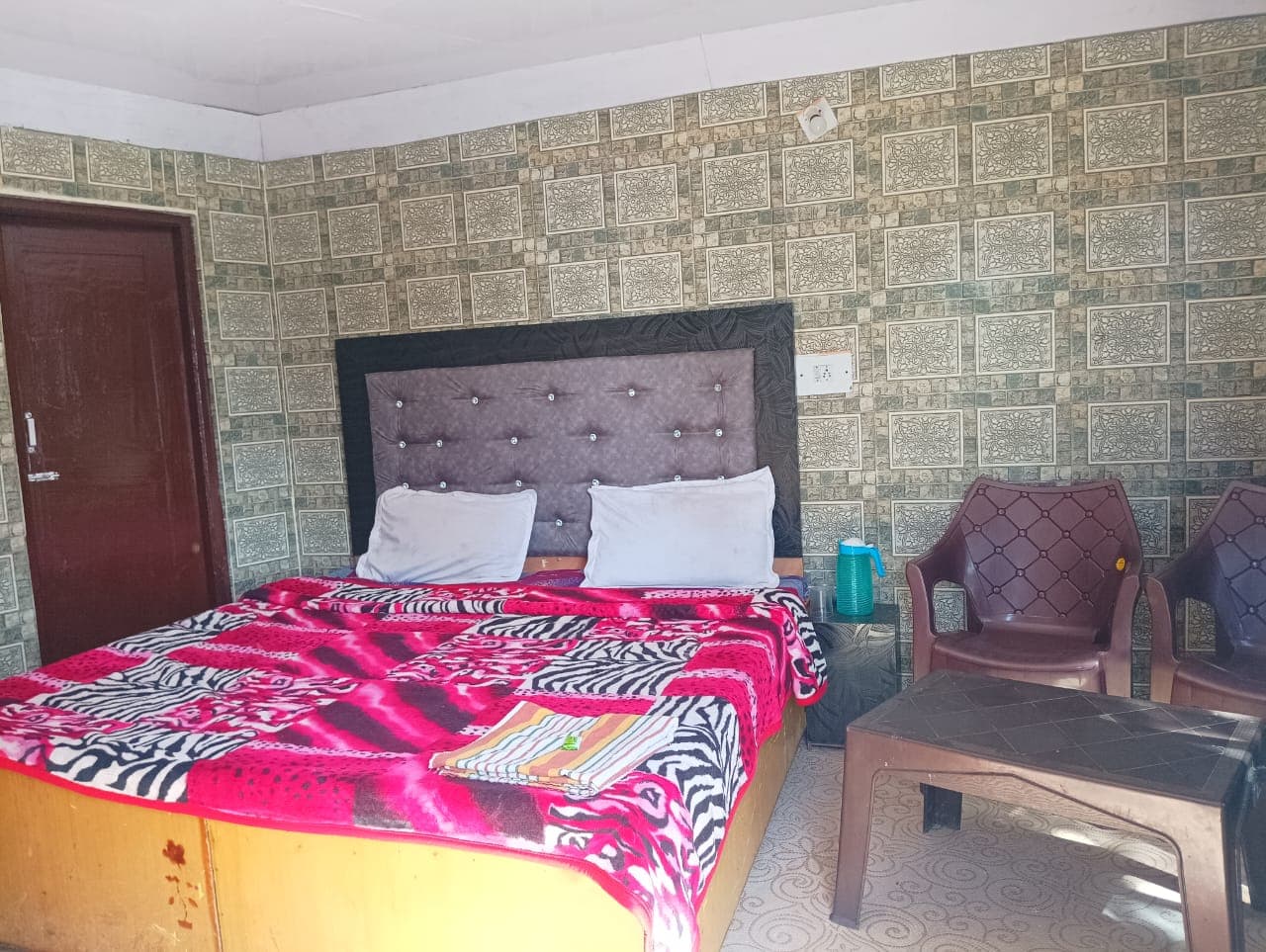 Double bed room corner