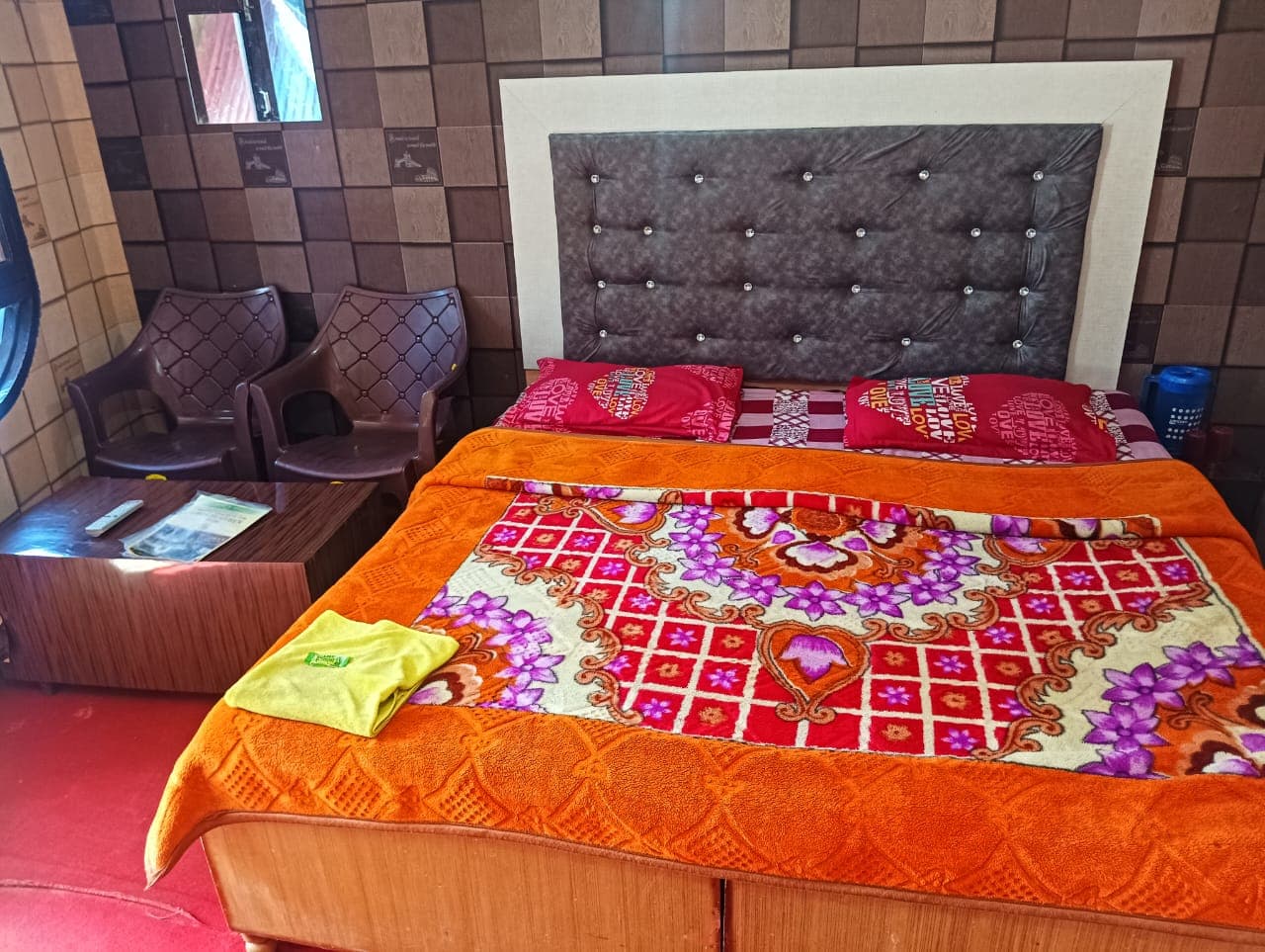 Comfortable double bed room