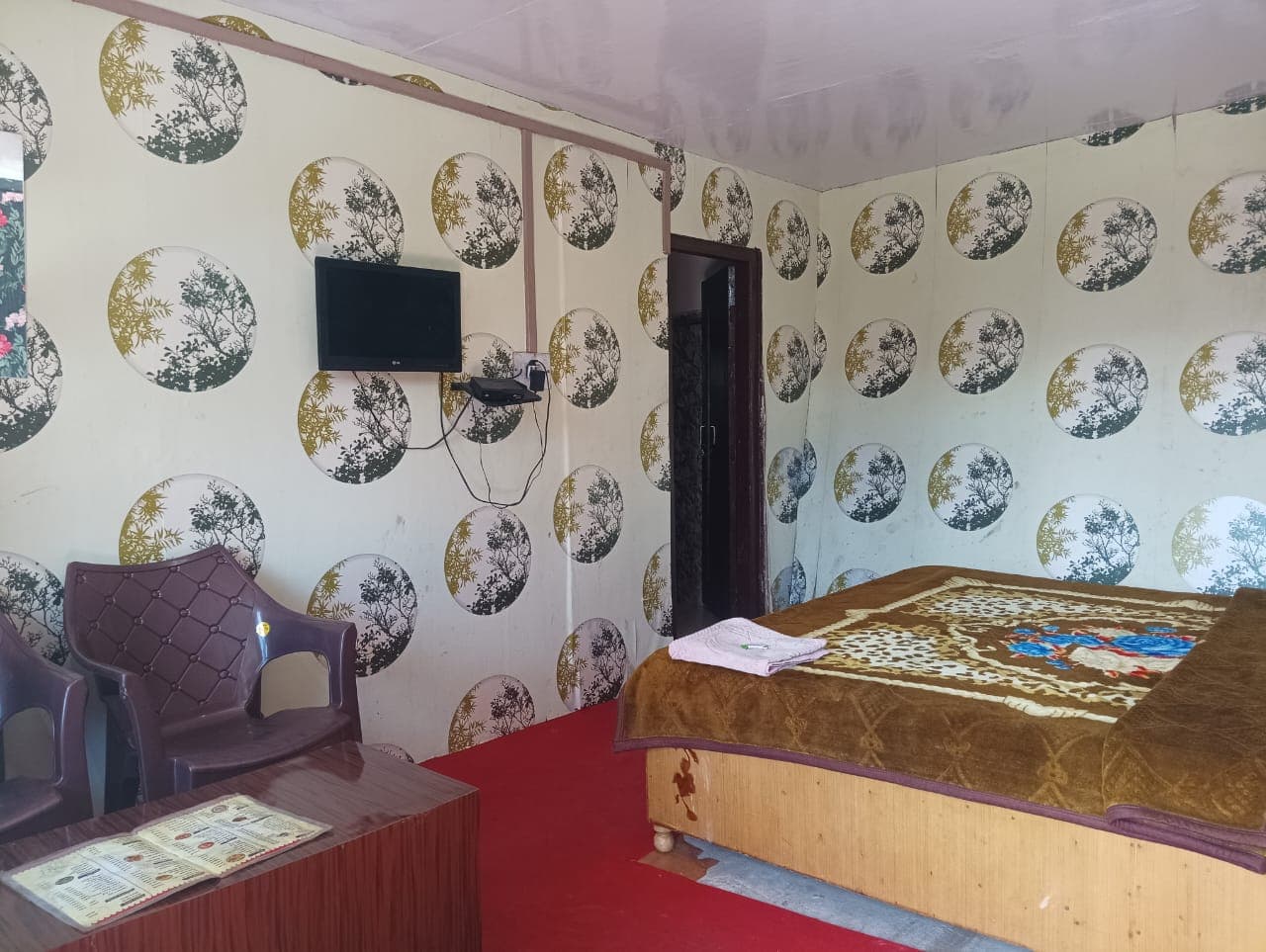 Double bed room angle one