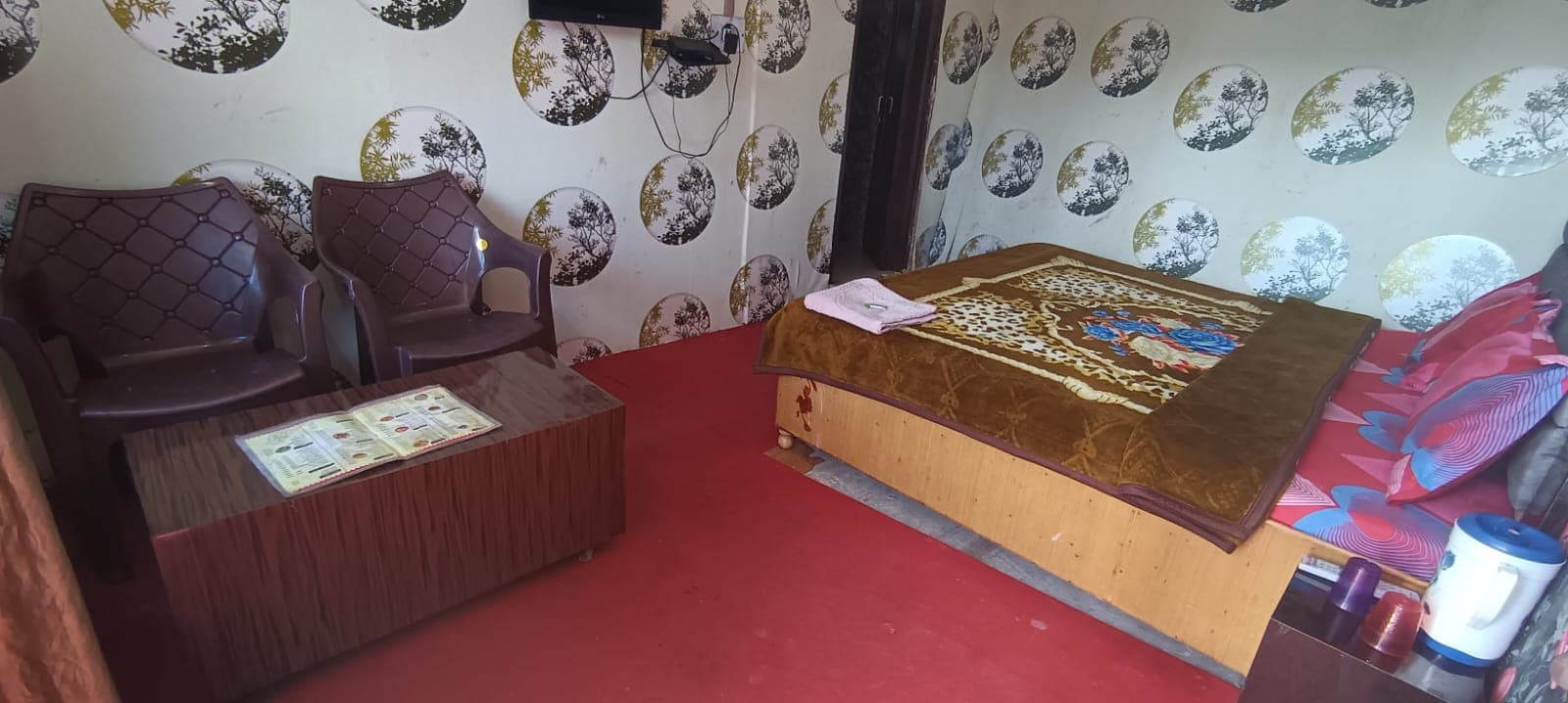 Double bed room angle two